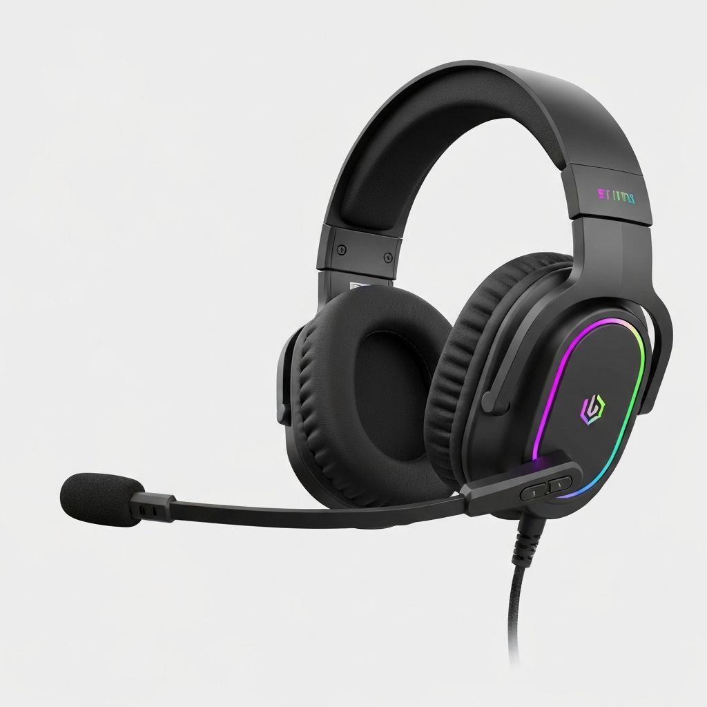 Ultra Kablosuz Mikrofon Kulaklık